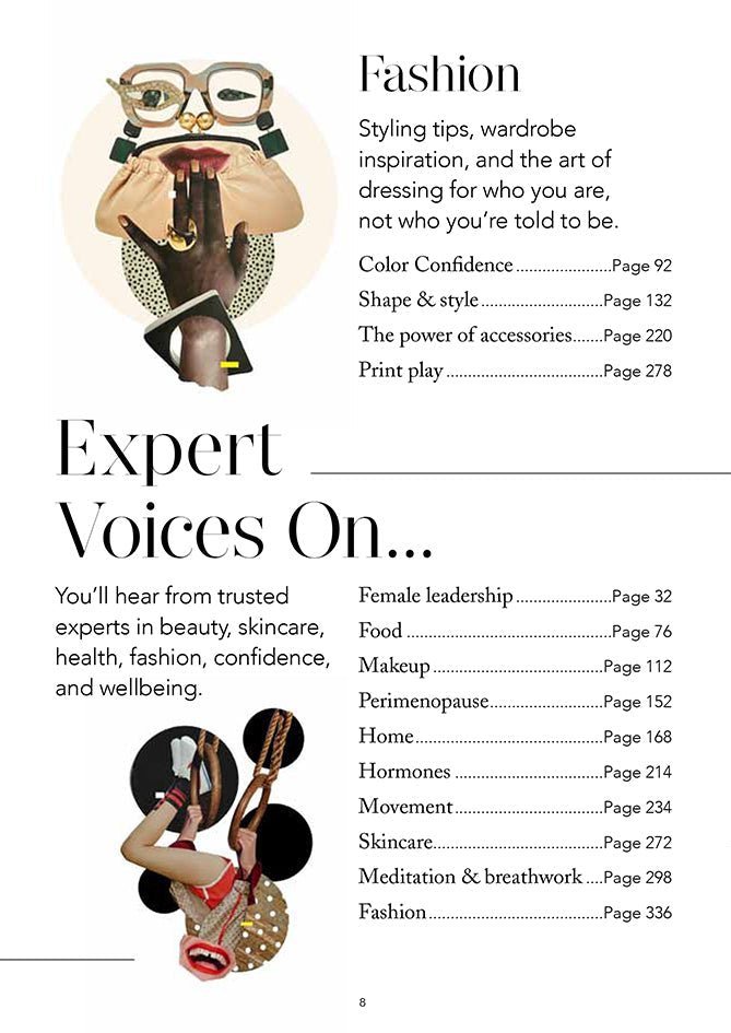 AndBloom - The Guide - Self Reflection Book - Table of contents