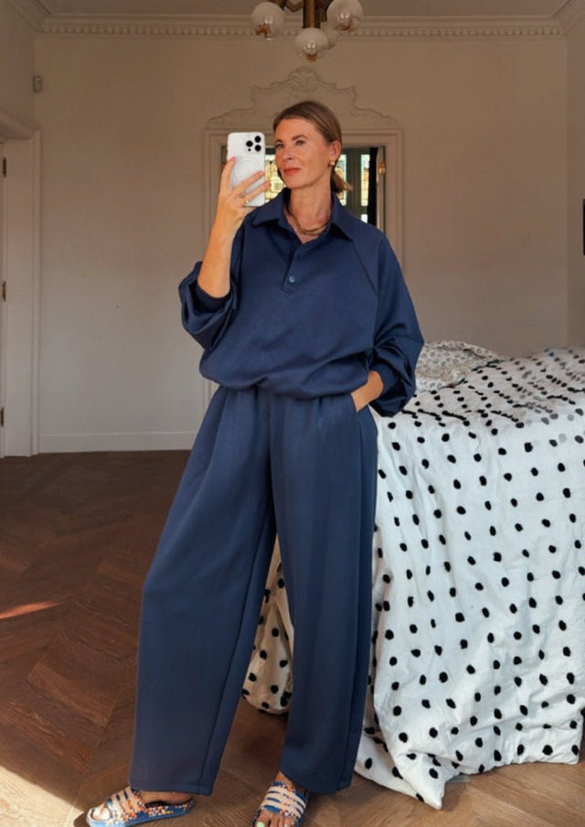 Navy blue tracksuit - AndBloom