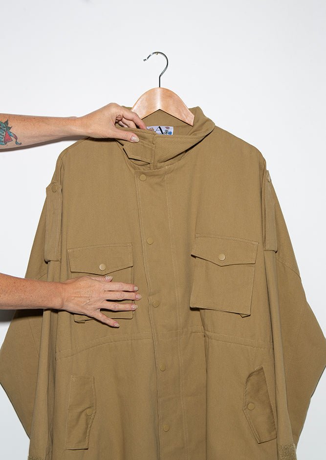 Urban khaki jacket - AndBloom