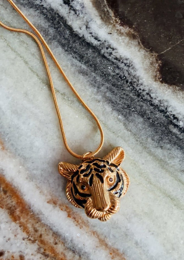 AndBloom - The Cairo - Gold plated necklace - Detailed view