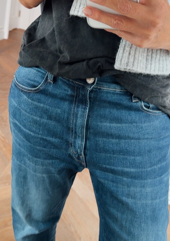 AndBloom - The Straight - Blue Jeans - Detailed view