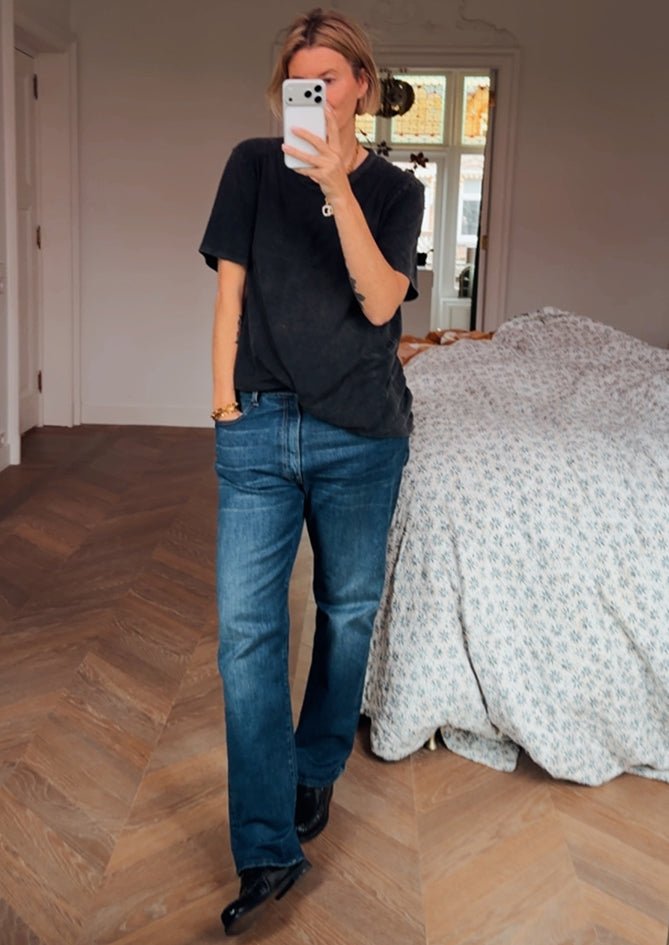 AndBloom - The Straight - Blue Jeans for women