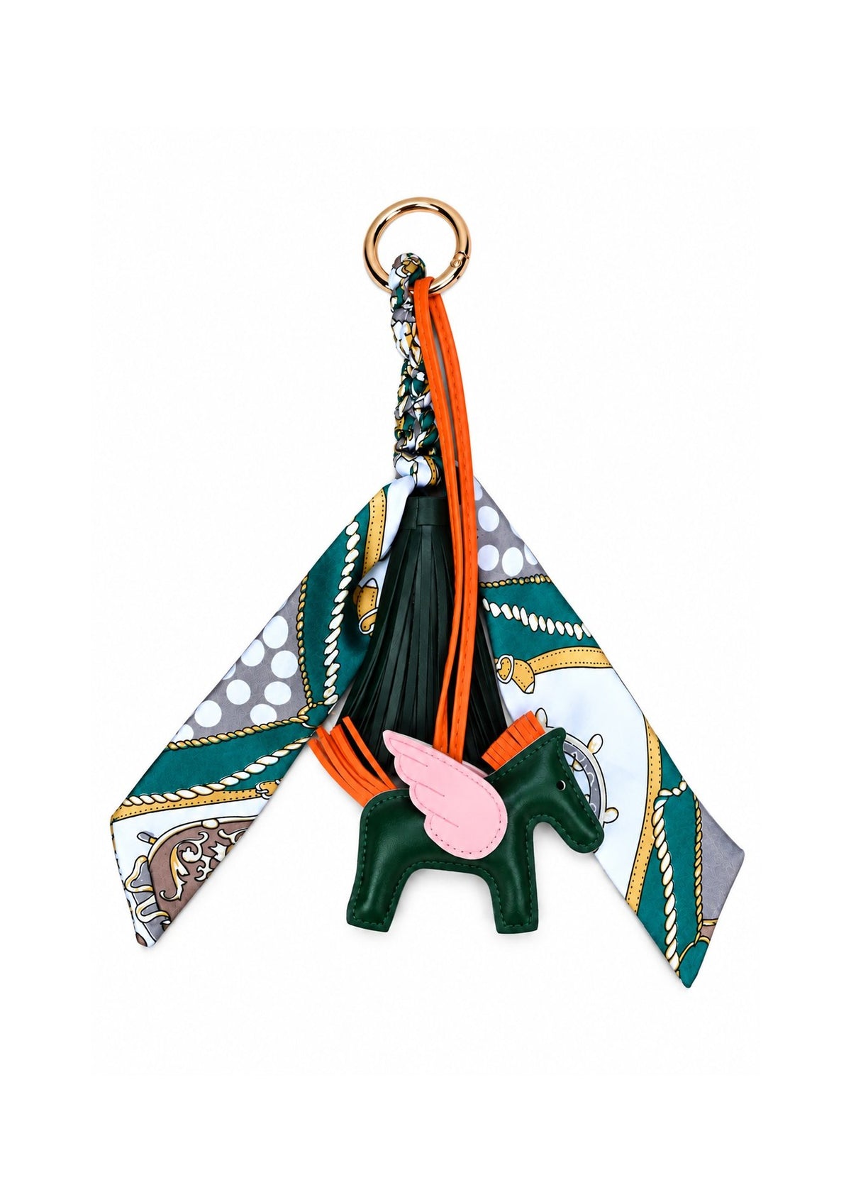 Bag Charm in Green for Women - Fable - AndBloom