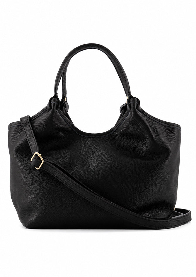 Schwarze Tasche für Damen - Raven - AndBloom