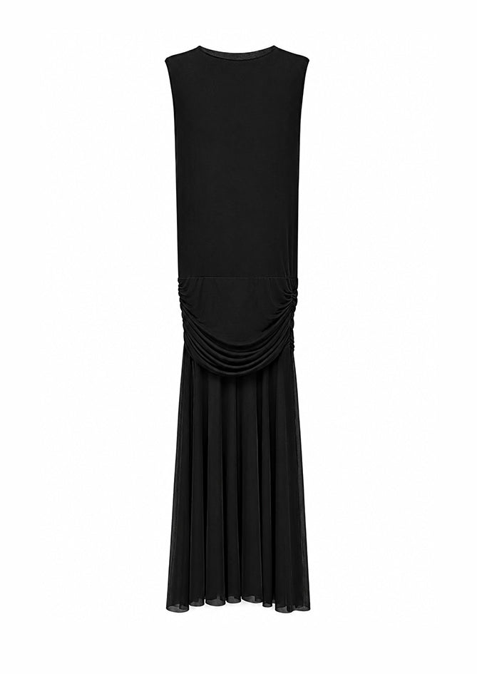 Schwarzes Kleid für Damen - Nomi - AndBloom