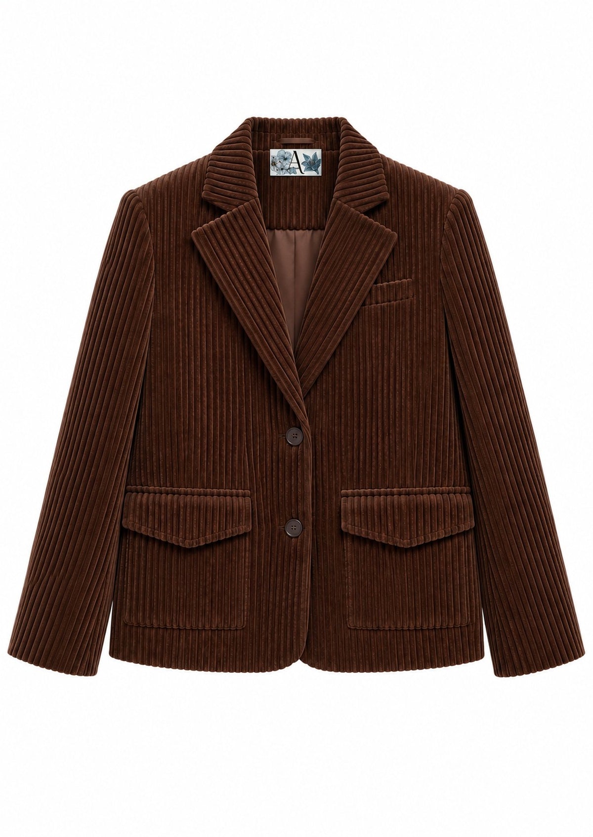 Blazer in Dunkelbraun für Damen - Briar - AndBloom