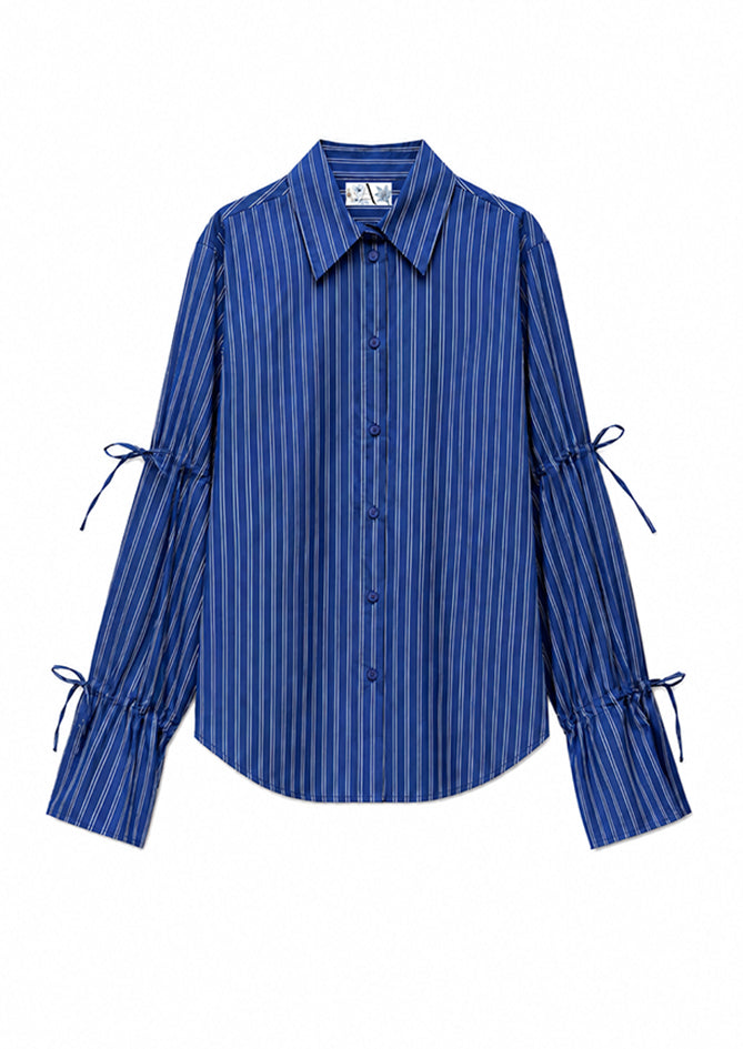 Haut bleu pour femme - Esme - AndBloom