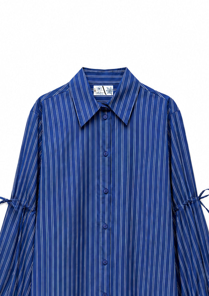 Haut bleu pour femme - Esme - AndBloom