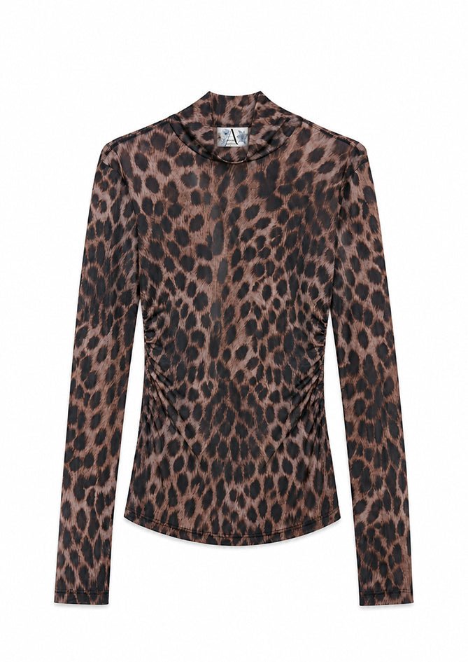 Brown Top for Women - Ibiza - AndBloom