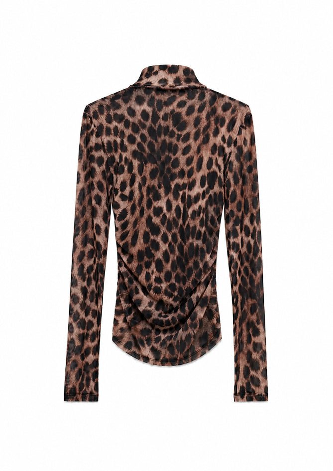 Brown Top for Women - Ibiza - AndBloom