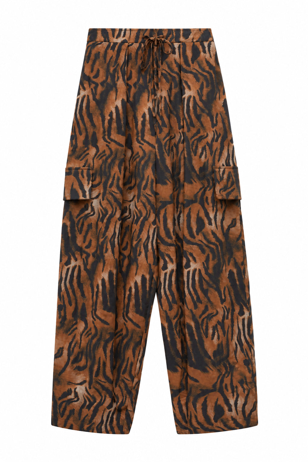 Brown Trousers for Women - Zola - AndBloom