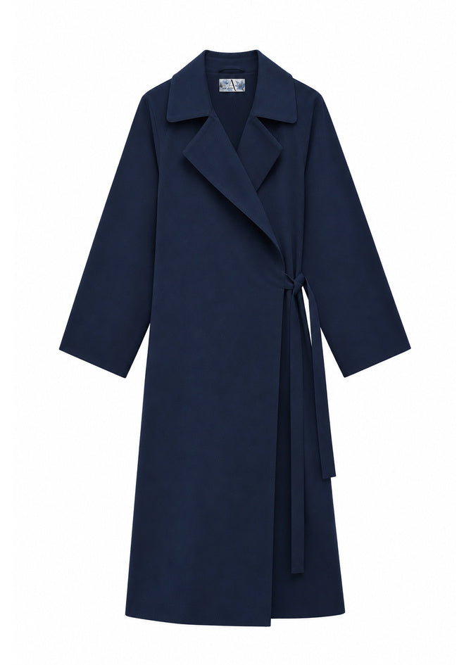 Dunkelblaue Jacke für Damen - Audrey - AndBloom