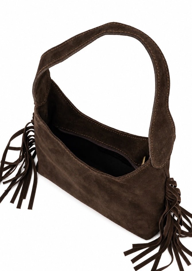 Dunkelbraune Tasche für Damen - Nava - AndBloom