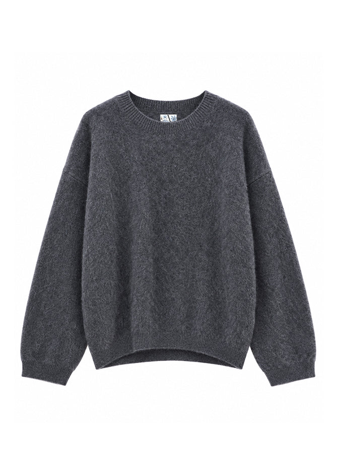 Dark grey Top for Women - Leonie - AndBloom