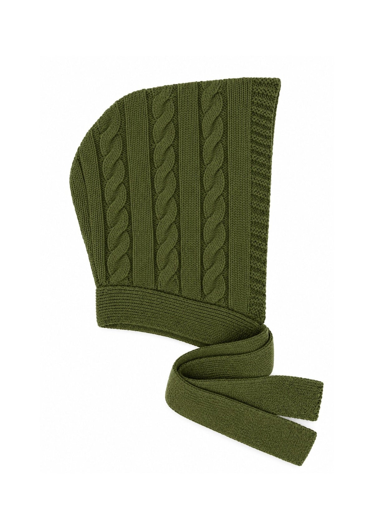 Front-tie Hoodie in Grün für Damen - Mori - AndBloom