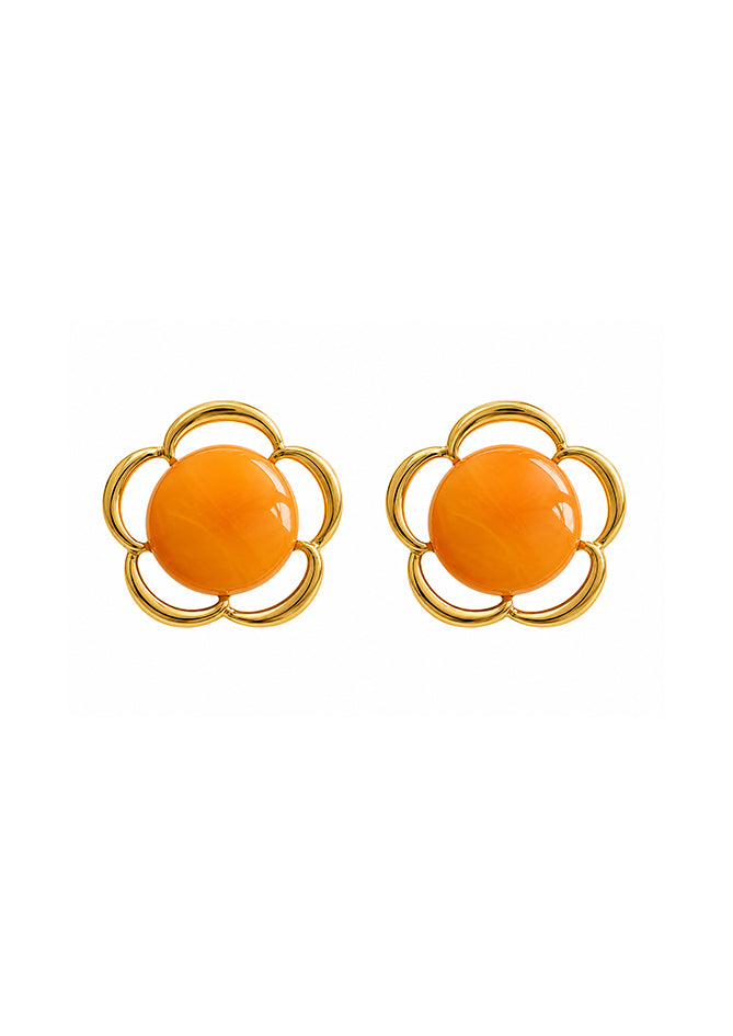 Gold Earring for Women - Last Dance - AndBloom