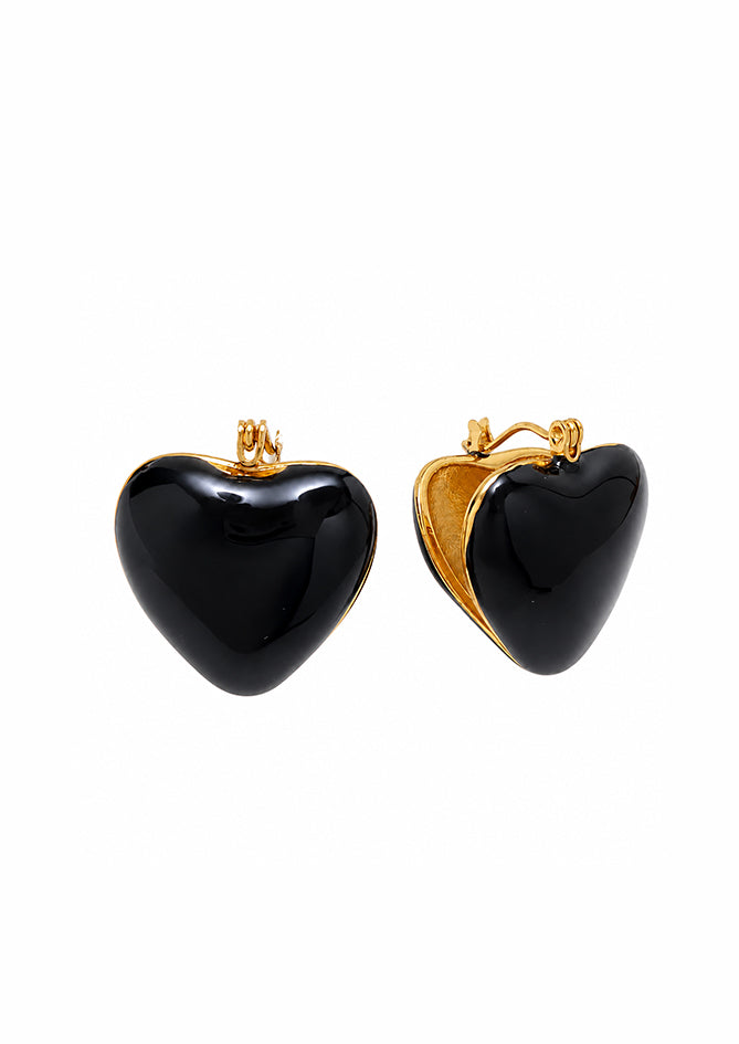 Orecchino dorato da donna - Moa - AndBloom