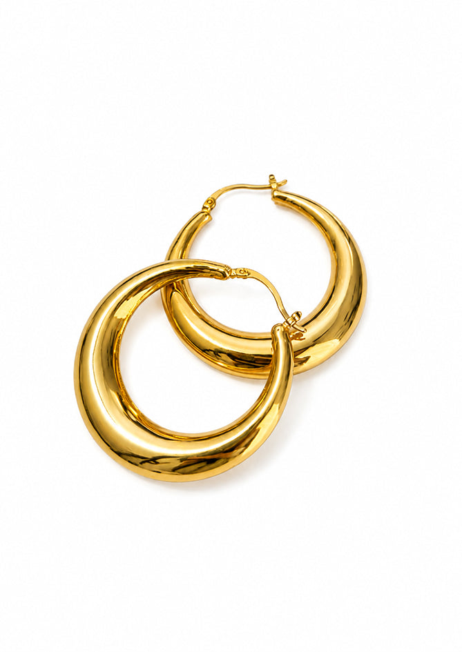 Gold Earring for Women - Nova - AndBloom