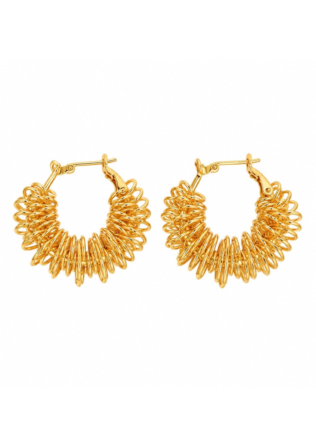 Gouden oorbel voor dames - Vita - AndBloom