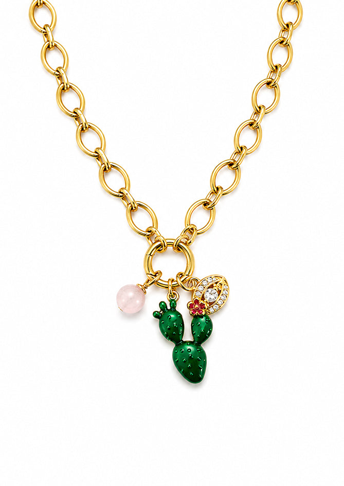 Gold Necklace for Women - The Paradise - AndBloom