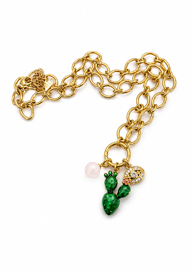 Gold Necklace for Women - The Paradise - AndBloom