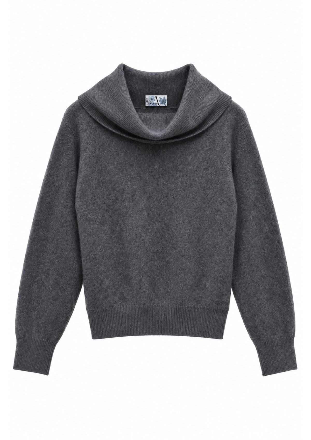 Grey Top for Women - Eira - AndBloom