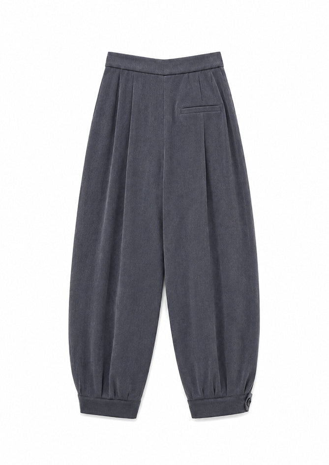 Grey Trousers for Women - New Delhi - AndBloom