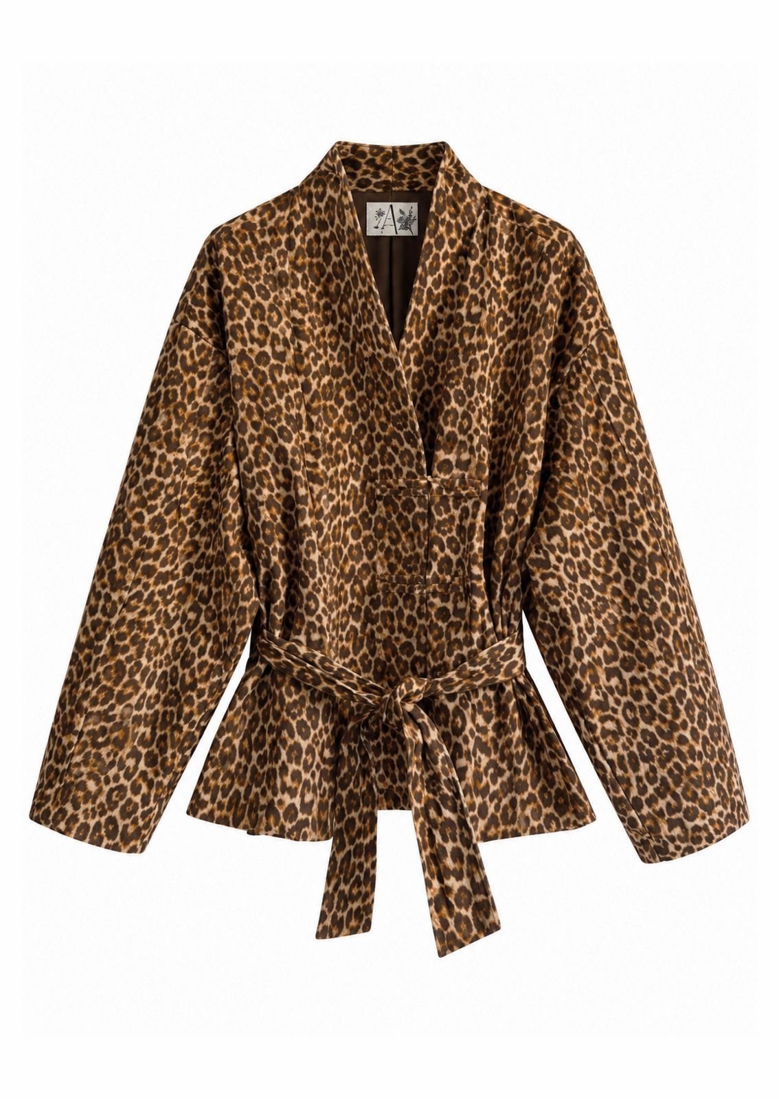 Chaqueta en Beige, Marrón, Negro para Mujer - Indira - AndBloom