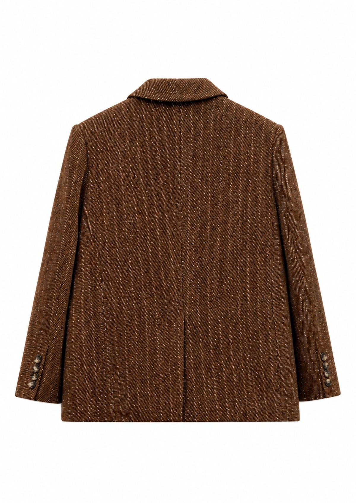 Jacke in Braun, Offwhite für Damen - Warron - AndBloom, Foto 2