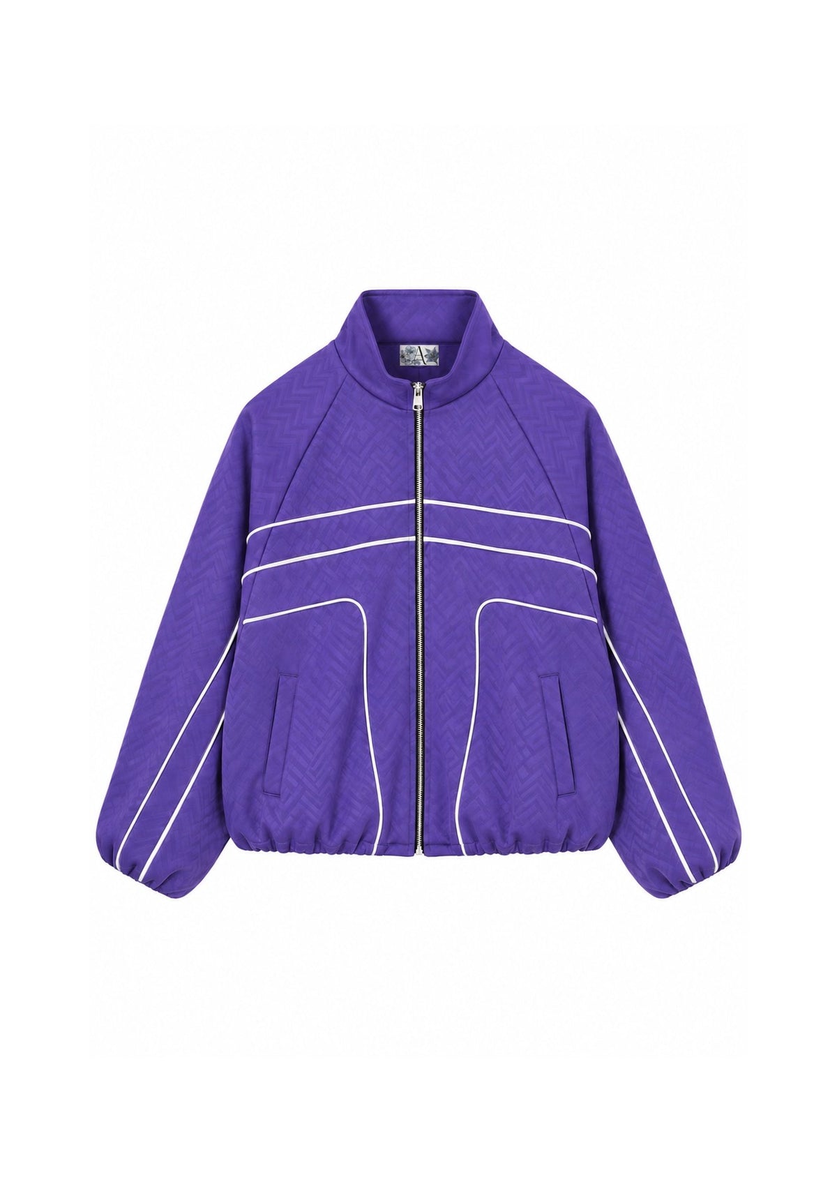 Jacket in Purple for Women - Lilou - AndBloom