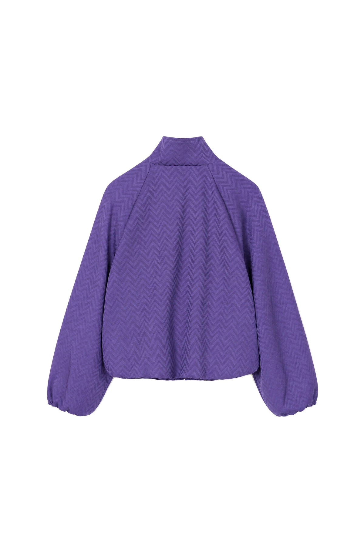 Jacket in Purple for Women - Lilou - AndBloom, photo 2