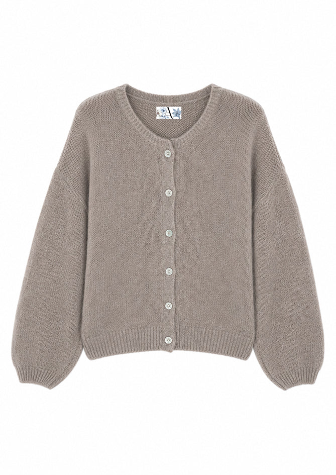 Moss Green Cardigan for Women - October - AndBloom