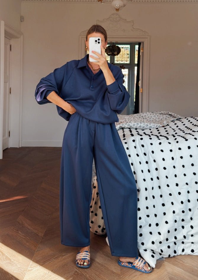 Navy blue tracksuit - AndBloom