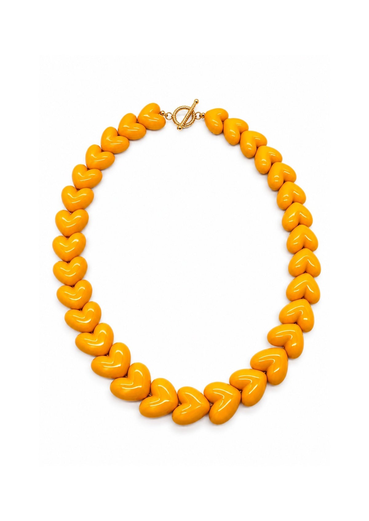 Necklace in Orange for Women - Soli - AndBloom