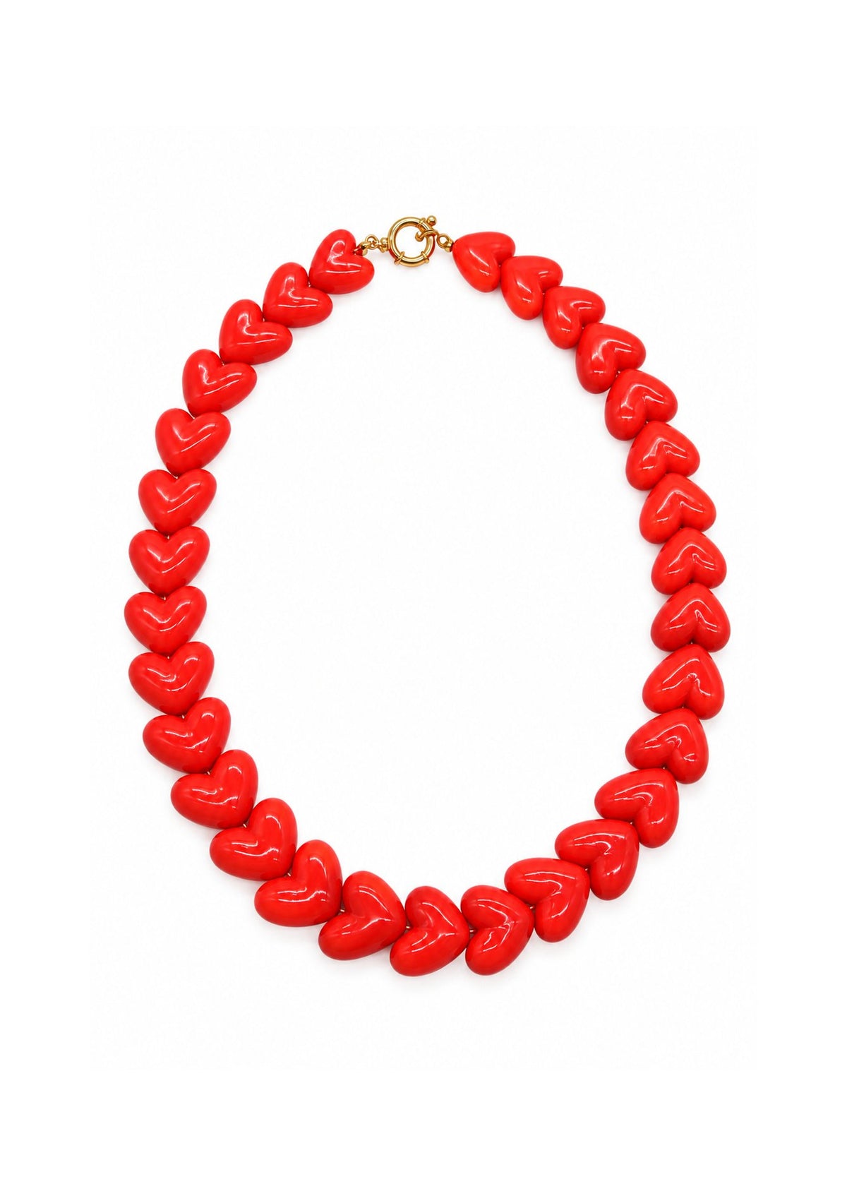 Halskette in Rot für Damen - Ruby - AndBloom