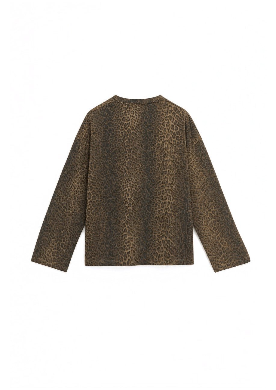 T-Shirt en Marron, Noir pour Femme - Savi - AndBloom, photo 2