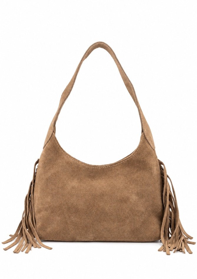 Taupe Tasche für Damen - Maple - AndBloom