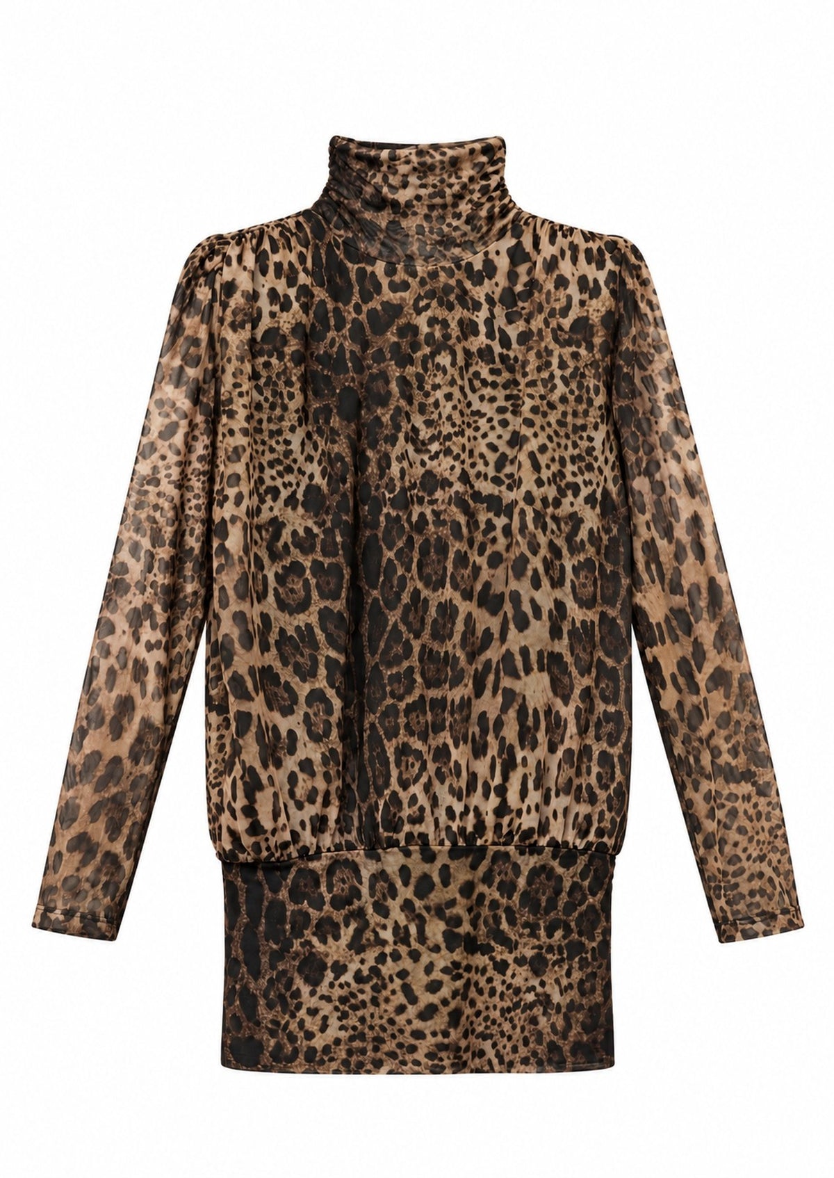 Top in Leopard print for Women - Kenzi - AndBloom